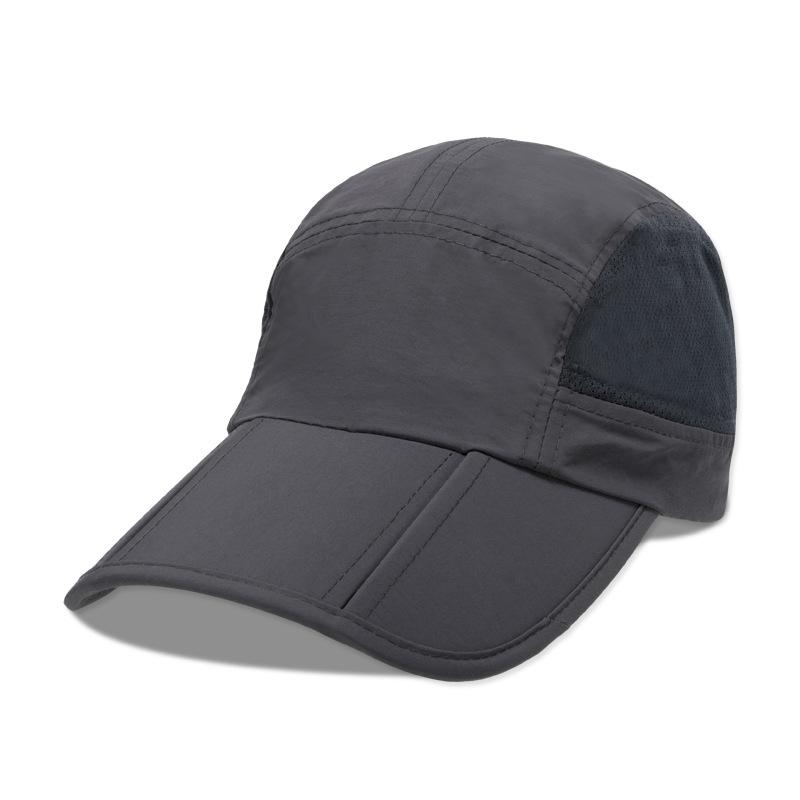 Outdoor Men's and Women's Folding Easy-to-carry Cap Sweat-absorbing Breathable Quick-drying Sun Protection Cap Fishing Cap Sports Baseball Cap