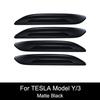 Anti Freezing 4PCS Door Handle for Tesla Model 3 Model Y Antifreeze Door Handle Sticker Refit Car Accessories Trim Decoration