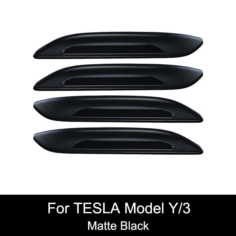 Anti Freezing 4PCS Door Handle for Tesla Model 3 Model Y Antifreeze Door Handle Sticker Refit Car Accessories Trim Decoration
