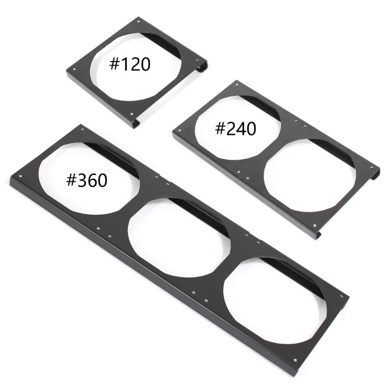 Galvanized Steel PC Fan Mount Raises 12cm Fan 15mm Optimized Cooling For Intensive Computing and Working