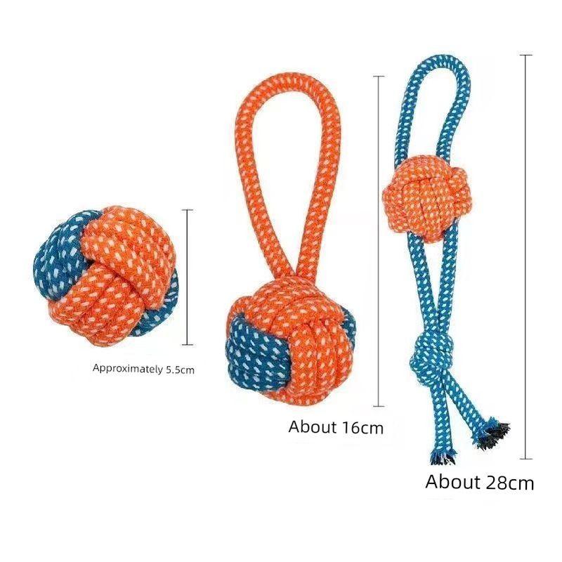 

Dog Toy Molar Teeth Cleaning Teddy Bichon Golden Retriever Bomei Special Small Dog Dog Interactive Pet Supplies Love to play [three sets] ears + single ear + ball