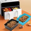 Silicone Air Fryer Tray Liner Heat-insulation Reusable Air Fryers Basket Fried Pizza Chicken Waterproof Kitchen Baking Tools