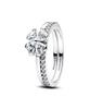 Pandora Sparkling Lucky Clover Splittable Ring_194507C01