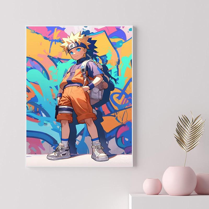 40X50Cm Diamond Painting Large Size Diamond Sticker Bedroom Living Room Decorative Painting With Photo Frame