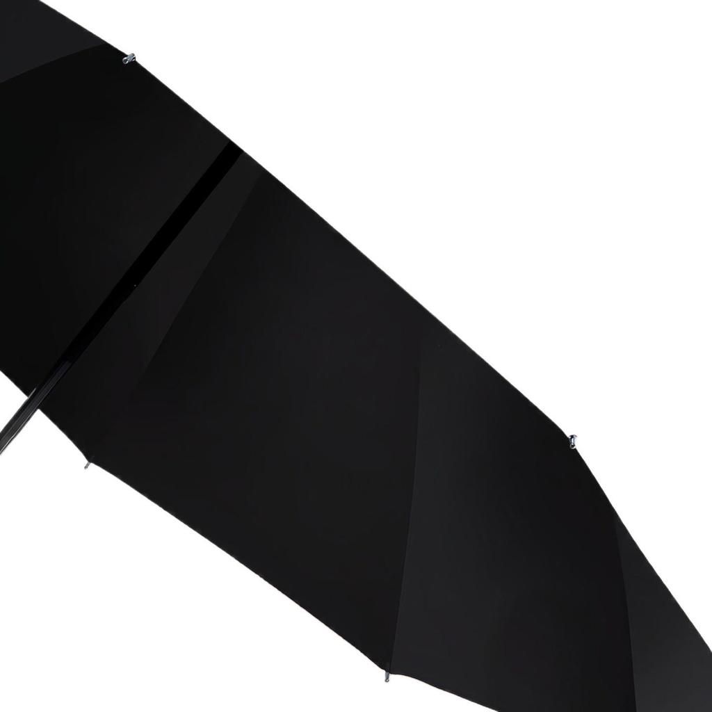 Large Dual-Use Umbrella for Sun and Rain, Manual Folding, Reinforced for Two, Black Glue Sunscreen, Suitable for Men and Women