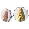 Double Row Bells Tambourine Handbell Clap Drum Tambourine Musical Instrument for Party Game Playing Easy To Play