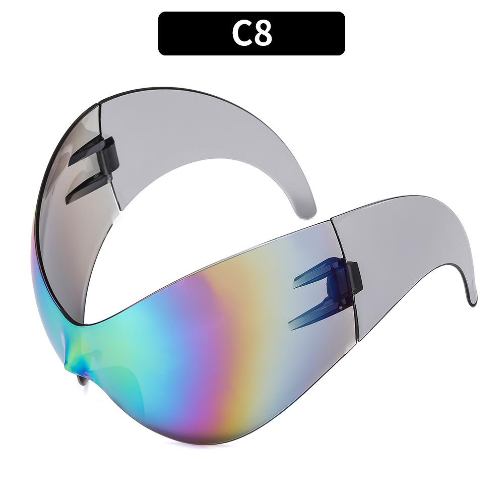 JYL TS Sunglasses Hip-hop Party Frameless Women/3626