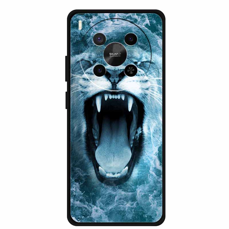 For ZTE Blade V70 Max Case NubiaV 70 Max Wolf Lion Cartoon Silicone TPU Phone Cover For Nubia V70 Max Soft Protective Funda Para
