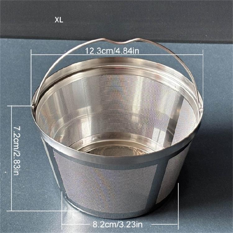 Accuracy Engineered Coffee Machine Filter Basket 304 Nonrust Steel Efficient Meshes Screen Durable Brewing Tool