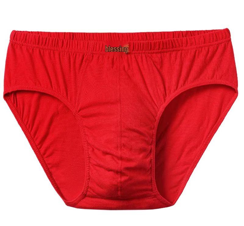 

Чоловічі дихаючі шорти з чистої бавовни із середньою посадкою - Літні труси великого розміру L