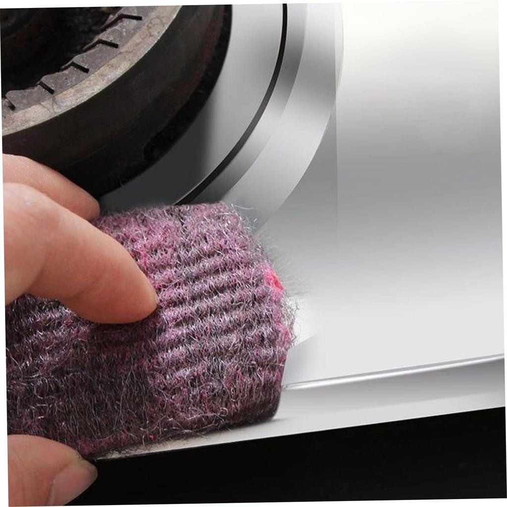 10PC Steel Wool Pads Easy Cleaning Steel Wool Reusable Dish Absorbent & Foam Steel Wool Soap Pads For Household Cleaning