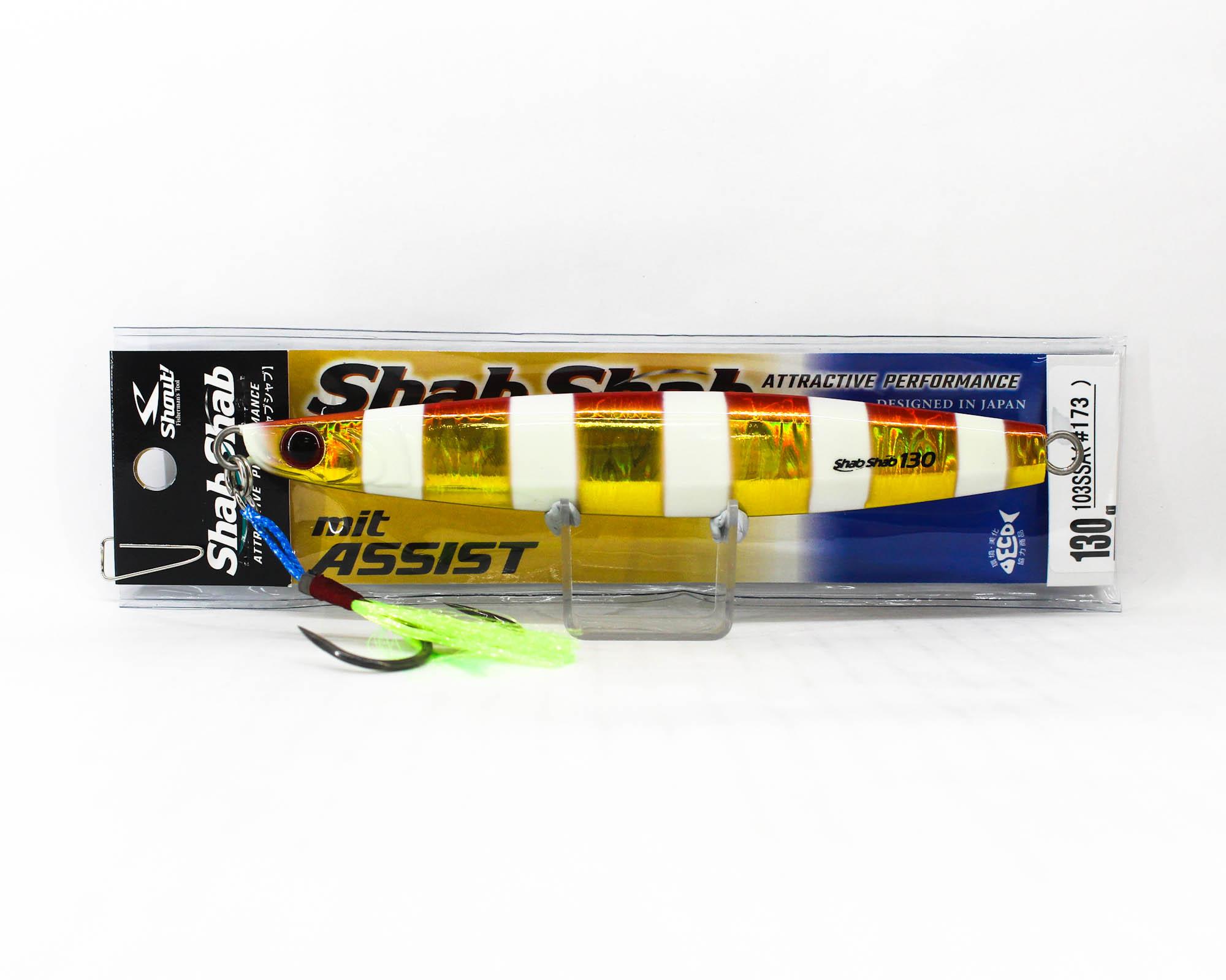 

Shout 103-SSA Metal Jig Shab Shab Mit Assist 130 grams 173 (6136)