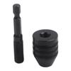 Hex Shank Adapter Quick Change Converter 0.3 To 8mm Drill Attachment Lightweight Design Portable Drill Accessory