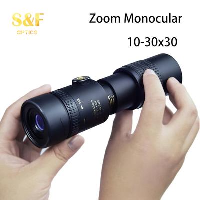 Zoom Monoküler Teleskop Taşınabilir 10x 30x Akıllı Telefon Açık Hava Etkinlikleri için Mini Monoküler