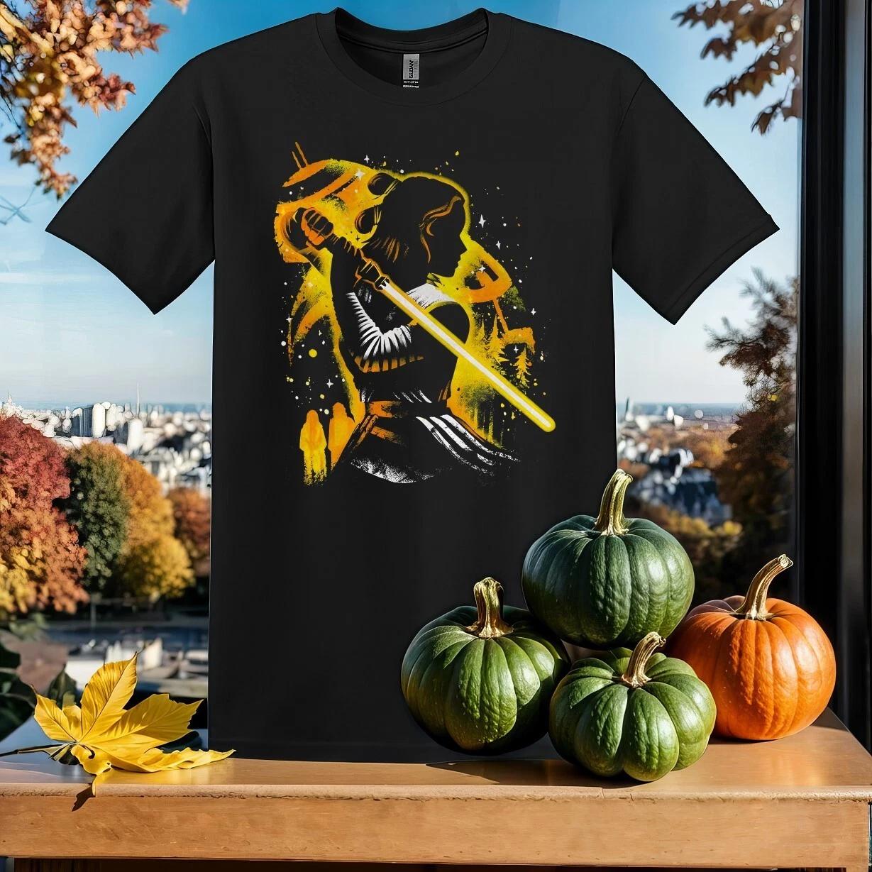 Retro Star Wars Rey Skywalker T-shirt T shirt Men Women Unisex Tshirt SY702 XXXXL