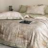 Double-Sided Tencel Summer Quilt Set: 100% Lyocell, Machine Washable, Cool, Thin Blanket