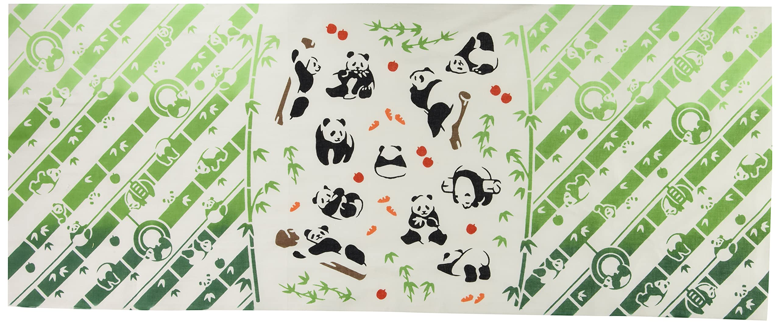 

Полотенце Миямото Miyamoto Kenema Сделано в Японии Chudyed Tenugui Panda Weather 34 x 90см (Миямото-полотенце)