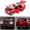1:32 Scale Benz GLS580 Diecast Alloy Model Car, Pull Back Toy Vehicle with Sound and Light for Kids Adults Gift Collection