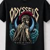Odysseus Shirt King of Ithaca Tee, Greek Mythology Warrior Graphic, Odyssey Gift for Homer Readers & Ancient Greece Fans