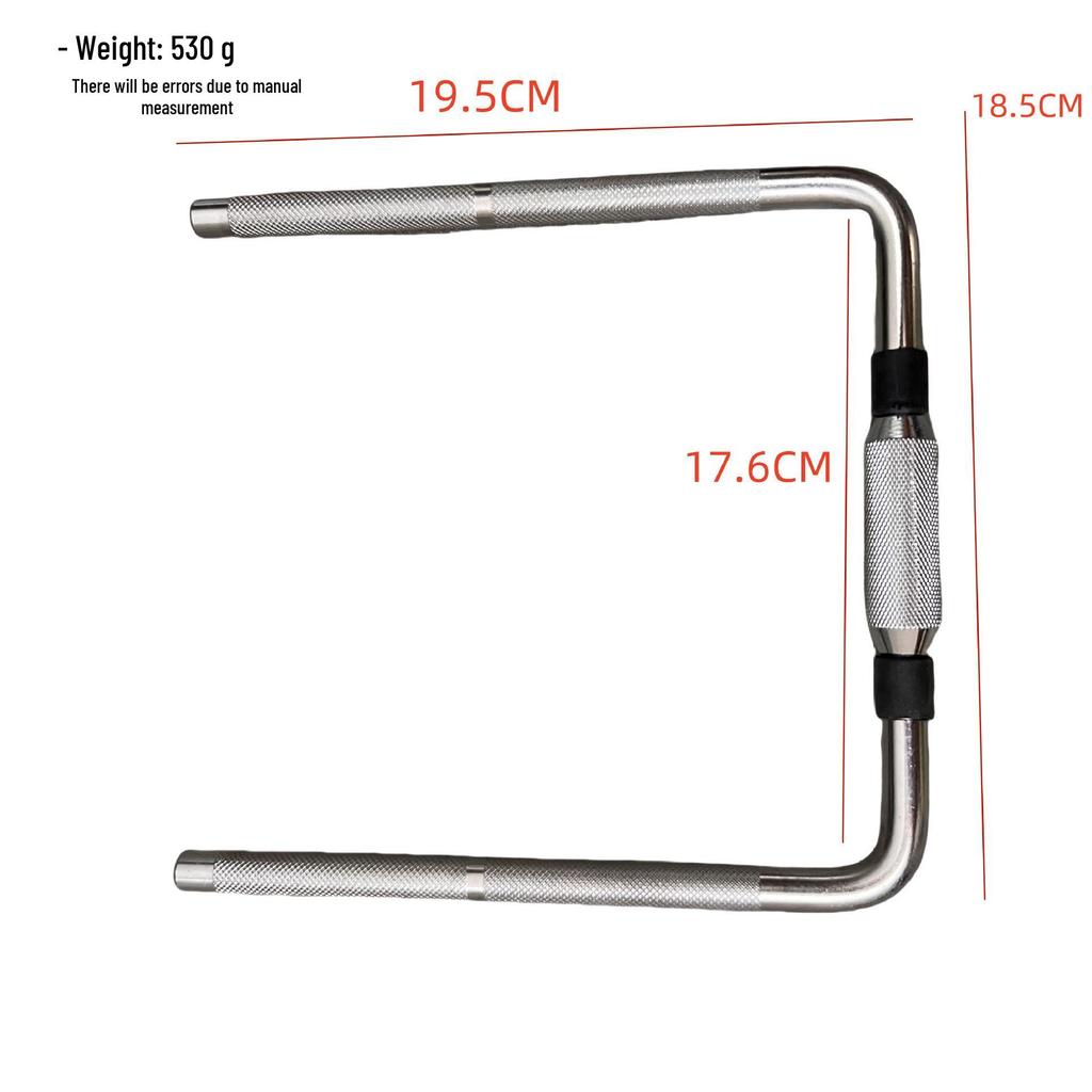L-Shaped Tom-Tom Stand with Enhanced Universal Ball Clamp