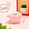 Soft Slow Rebound Clicking Pressure Relief Toy Button Press Click Keyring  Gifts for Children