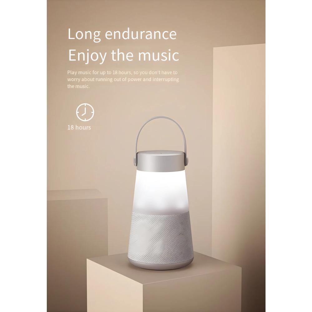 Waterproof Bluetooth Speaker Outdoor Wireless Portable Mini Camping Light Cloth Portable Led Night Light Small Speaker