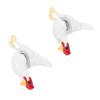 Chicken Earrings Novelty Personalized 3D Chicken Farm Anial Stud Earrings Jewelry for Festival Holiday