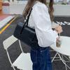 Fashion Women Small Tote Shoulder Bag Retro Design Women Clutch Wallet Handbags Solid Color PU Leather Female Forearm Bags