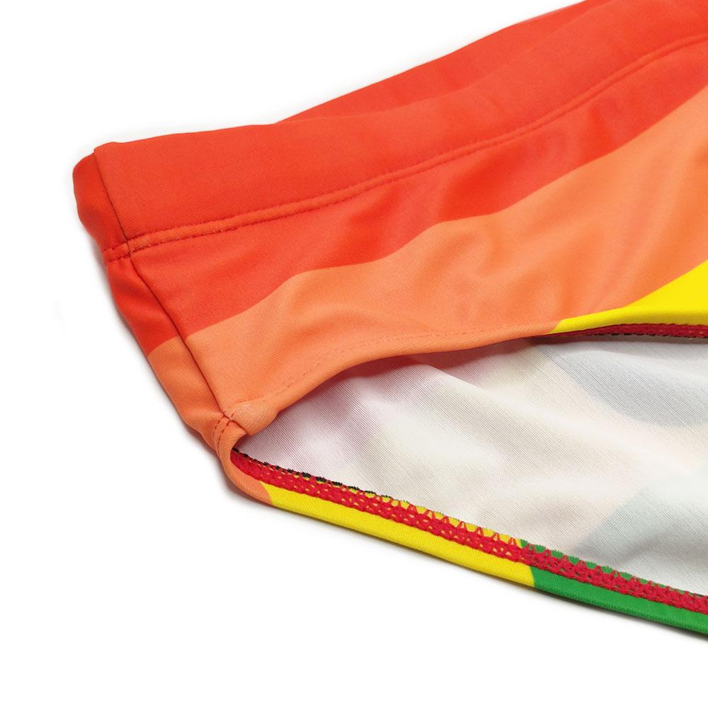 Men's Fashion Pride Day Swimming Briefs Low Waist Plus Size Summer Beach Wear