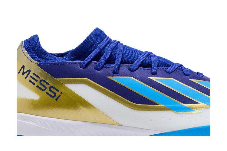 adidas Crazyfast Messi League Turf Lucid Blue Blue Burst Cloud White