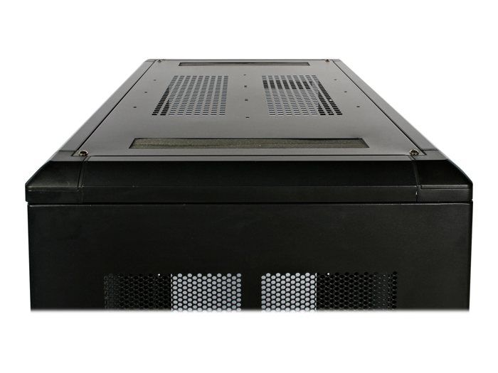 Server Rack - StarTech.Com - 22U - Aluminum/Steel - Casters - Black