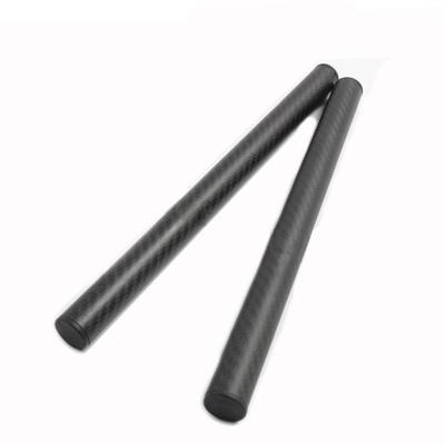 Matte Carbon Fiber Motorcycle Clip On Handlebar 22Mm Replacement Handle Bar Tube