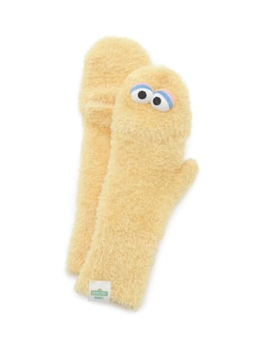 

Sesame Street Market HAPPY HOLIDAYS Knit Mittens SSMUGG256451 Women s YEL Free Size