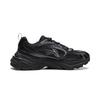 Li Ning Cushioning Slip Resistant Abrasion Resistant Breathable Support Lightweight Low top Casual Shoes Men's Black AGLW003-3