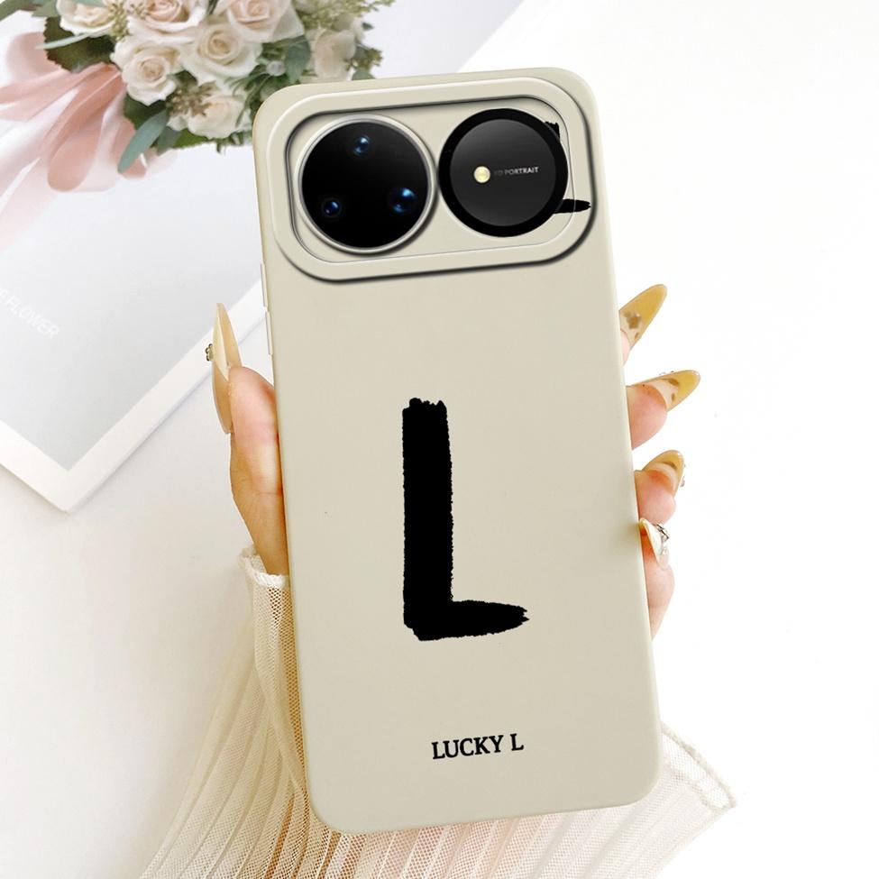 For Huawei Nova 15 Ultra Case SLY-AL00 Silicone Luxury A-Z Letters Fashion Cool Crown Phone Case For Huawei Nova15 Ultra Cover