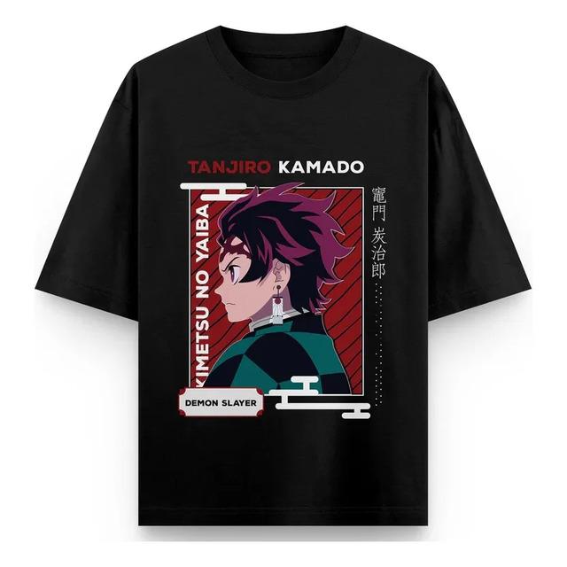 Camiseta Tanjiro Kamado Demon Slayer Kimetsu No Yaiba S