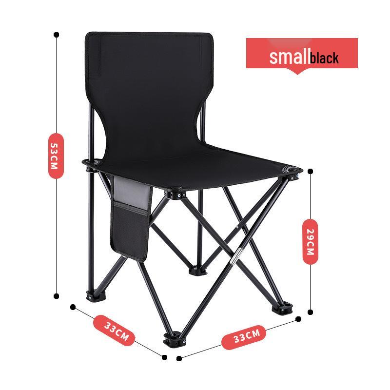 Portable Folding Camping Chair - Compact Outdoor Stool for Sketching and Fishing