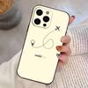 Travel Airplane Route  Phone Case Silicone Soft For IPhone 17 16 15 14 13 12 11 X XR Plus Pro Max Plus