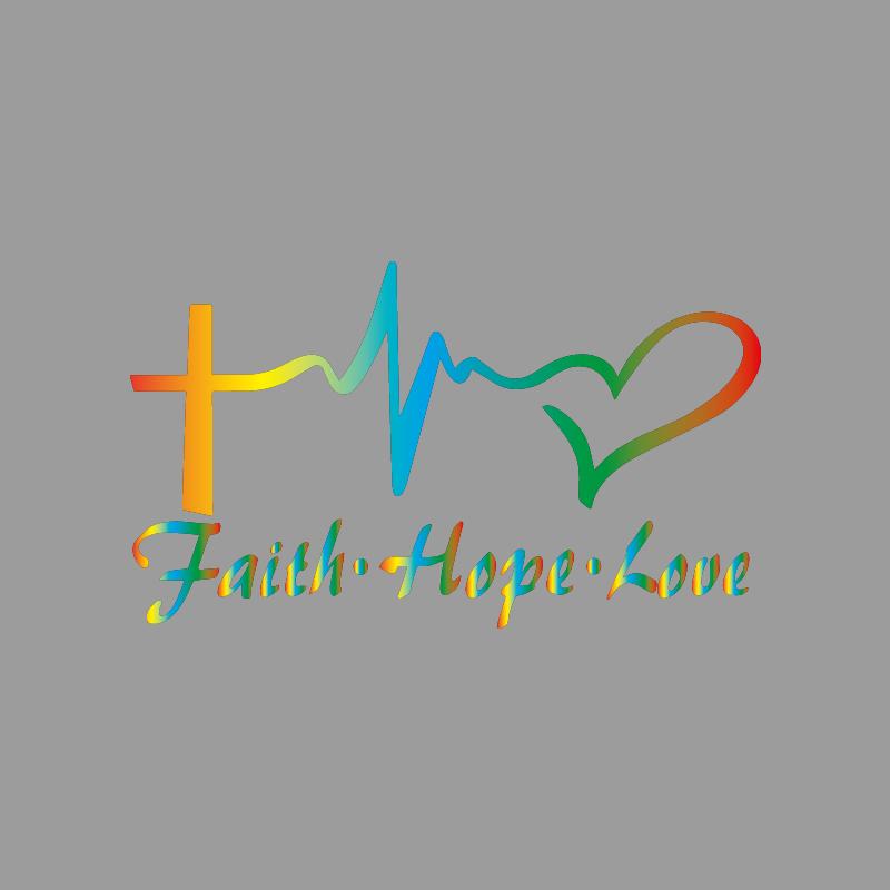 

Вера, Надежда, любовь Пусть любовь и надежда никогда не умрут Креативные и забавные наклейки для фанатов и любителей мультфильмов, высокое качество для автомобилей, грузовиков, ноутбуков S