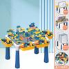 6688-Z Children'S Multi-Functional Particle Building Block Game Table Assembly Puzzle Learning Storage Toy