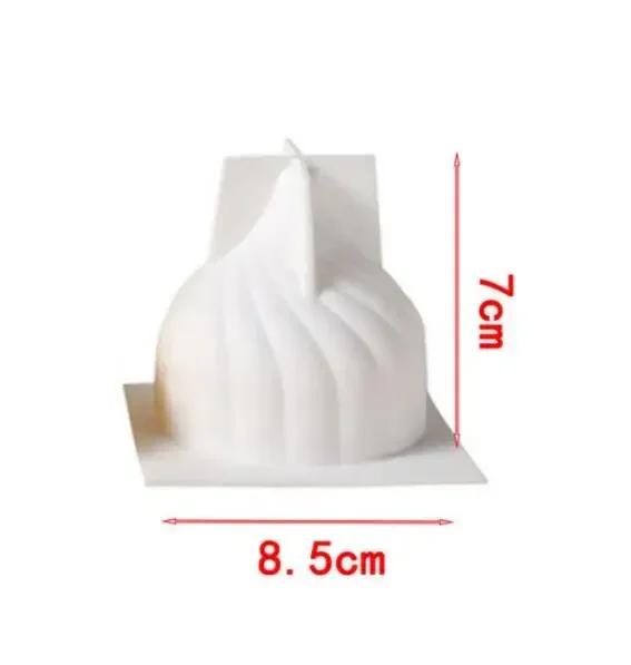 3D Onions Head Silicone Mold For DIY Soy Wax Candles Aromatherapy Making Handmade Soap Plaster Cake Decoration Mould