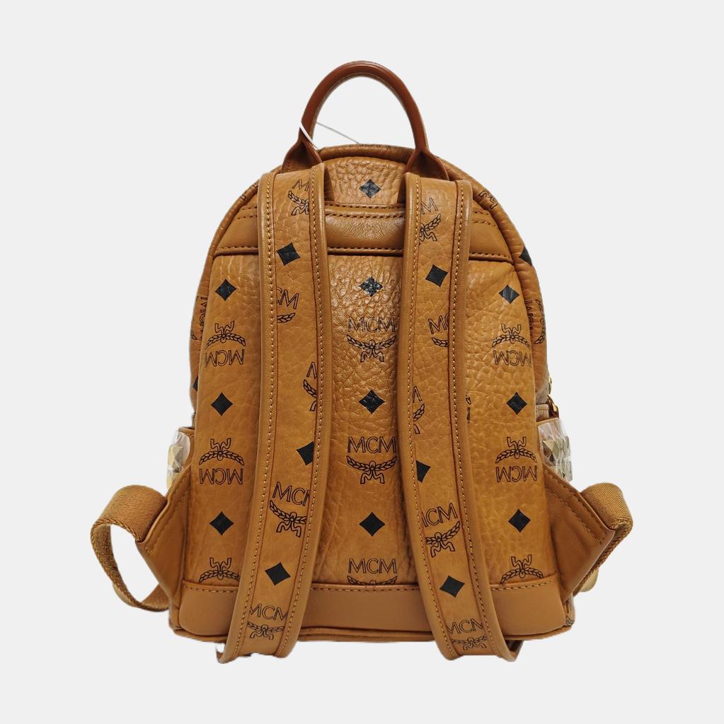 [Pre-Owned] Classic Double-Sided Studded Monogram Print Coated Canvas Mini Backpack - Very Good #AJNF3W