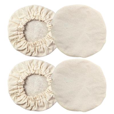 Elastic Cloth Jar Covers 4Pcs Reusable Cloth  for Sourdough Starter Jars Elastic Bread Fermentation Cover Bread Proofing Cover
