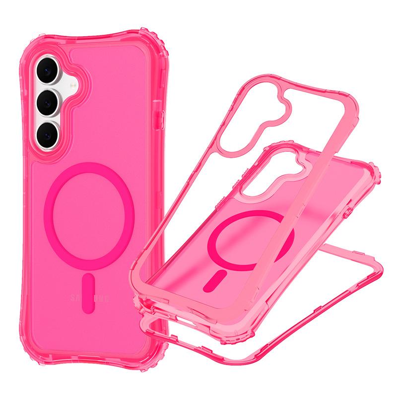 Neue Handyhülle für Samsung S25FE Drei-in-Eins Hautsensible Magnetische Handyhülle