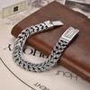 2026 Bracciale a Catena con Motivo Erba Tang a Forma di Cuore Larghezza 13mm Tendenza Retrò Personalità