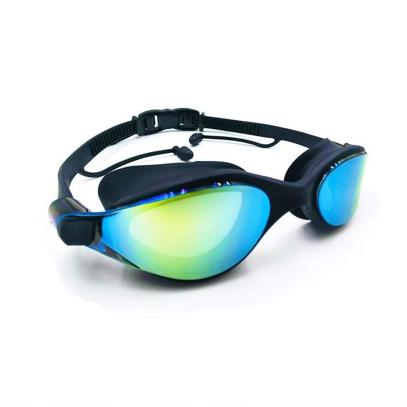 Alliance Messenger Adult Large Frame Electroplated Swimming Goggles