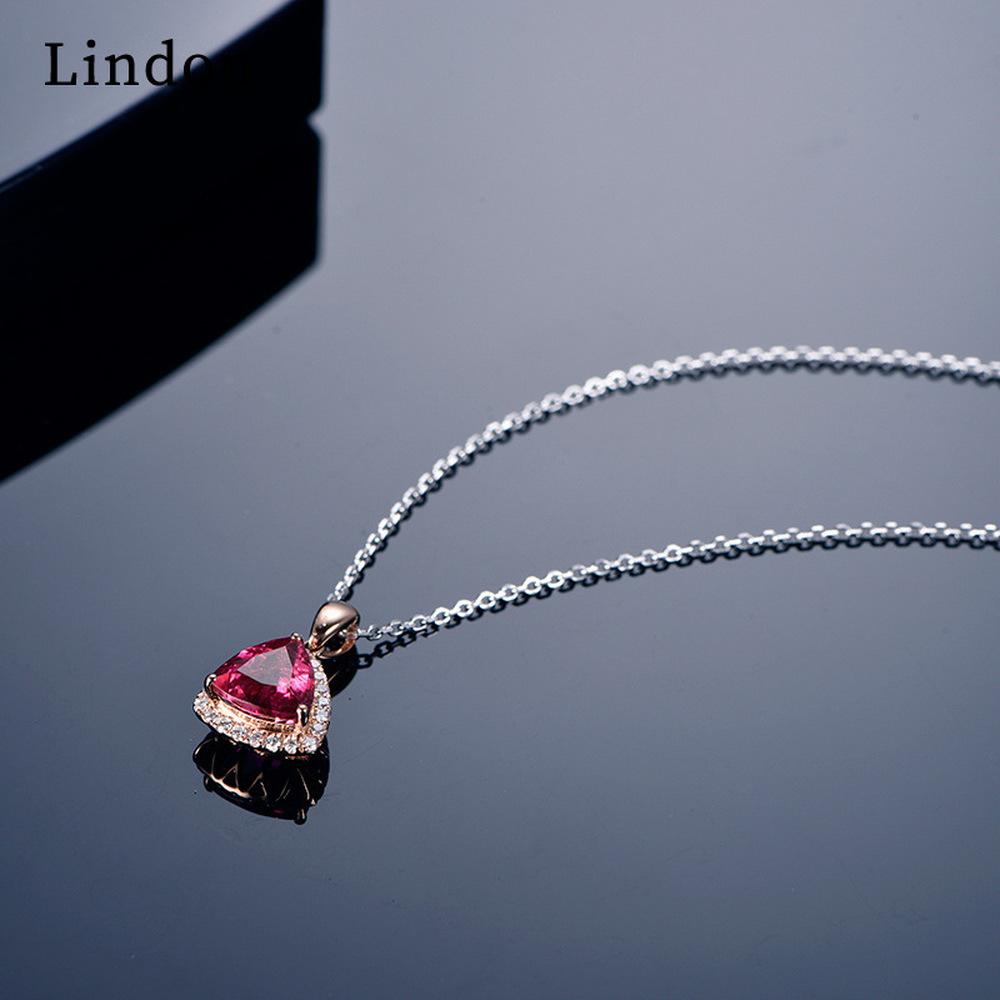 Lindon Women Necklace Pendant Copper Alloy Zircon Fashion Gift