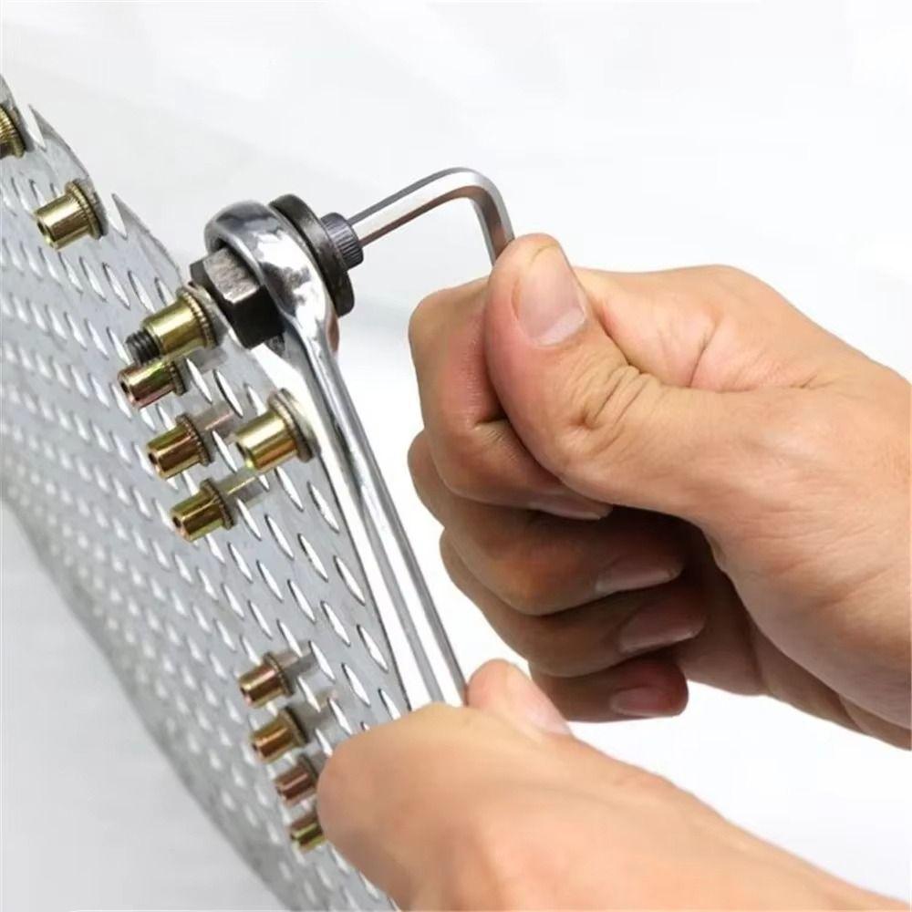 Rustproof Rivet Nut Tool Threaded Rivet Nut Assortment Kit Threaded Insert Tool  Rivnuts Tool