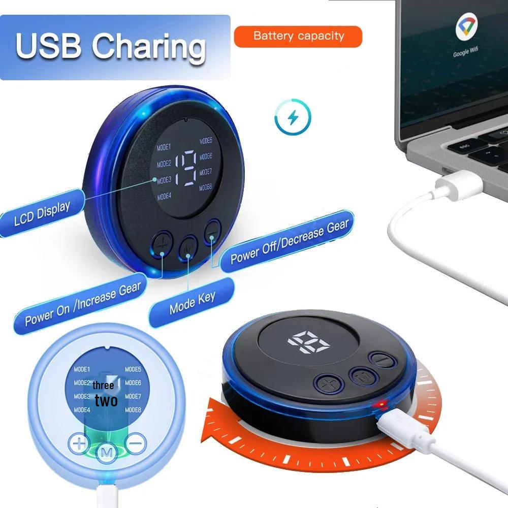 Mini EMS Facial Massager: V-Face Vibration Muscle Stimulator & Face Shaping Beauty Device