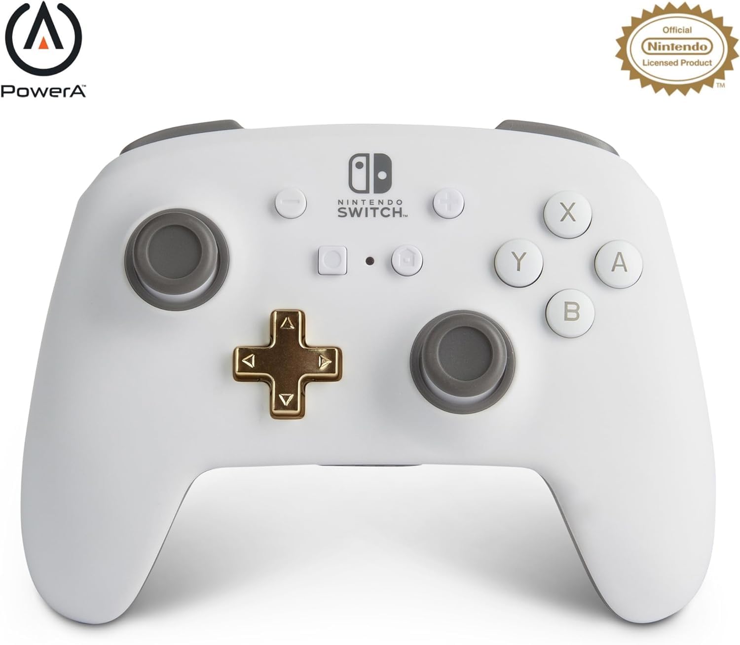 

Licensed PowerA Enhanced Wireless Controller for Nintendo Switch White Original PC Smartphone Wallpaper due to expiration [Nintendo Product] - [2-Year белый